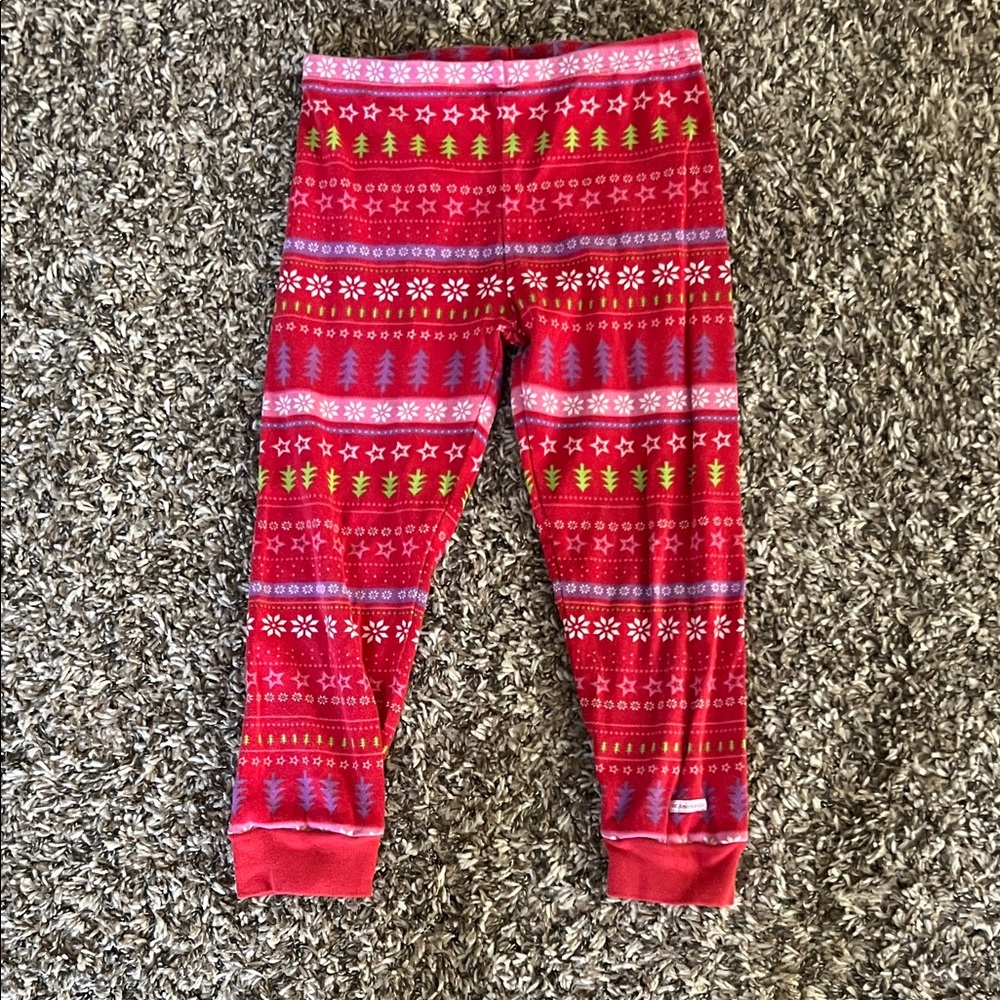American Girl Red and Purple Patterned Leggings